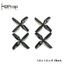 HQ Micro Whoop Prop 1.6X1.6X4 (40MM) Shaft (2CW+2CCW)-ABS (1mm)