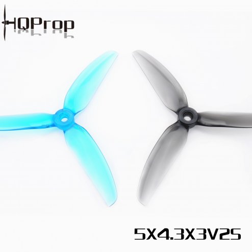 HQProp Freestyle Prop 5X4.3X3V2S Blau (4 Stück)