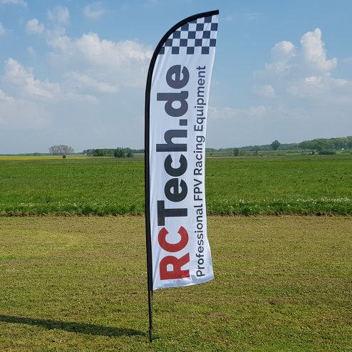Beach Flag Fahne für Racetrack - RCTech.de