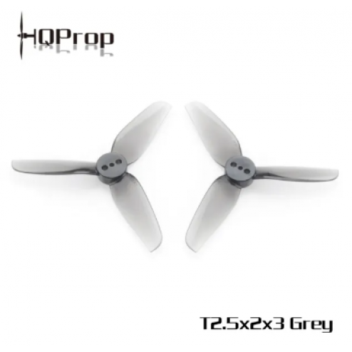 HQ Durable Prop T2.5x2x3 Grey (2CW+2CCW)-Poly Carbonate