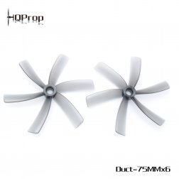HQProp Duct-75MMX6 for Cinewhoop Grey (4 Stück)
