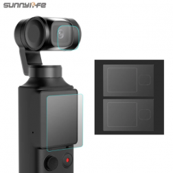 Sunnylife Schutzfolie Combo Objektivfolie Bildschirmfolie für FIMI PALM Gimbal Kamera