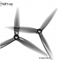 HQProp 7.5X3.7X3 Propeller Light Grey (4 Stk.)