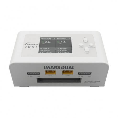 GensAce Imars Dual AC/DC Ladegerät weiß