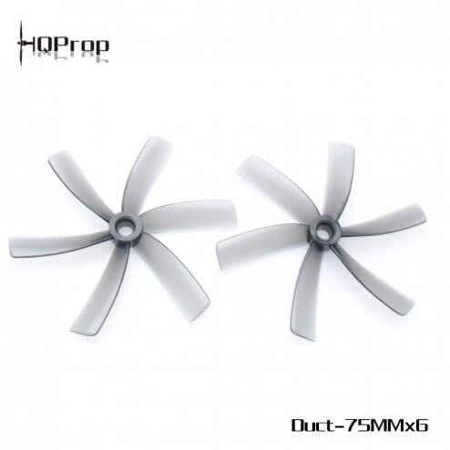 HQProp Duct-75MMX6 for Cinewhoop Grey (4 Stück)